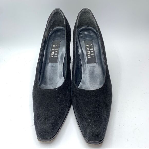 Stuart Weitzman Scarlet Black Pumps - Picture 1 of 11